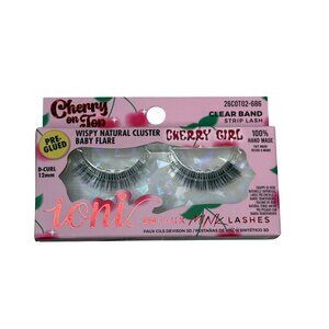 Ioni Cherry Girl Pre Glued Wispy Natural Cluster Lashes